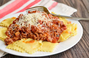 Ravioli with Cheese or Beef